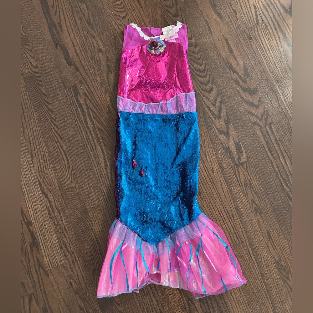 Disney Purple and Pink Sequin Mermaid Dress / Costume